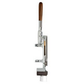 Zeus Nickel Plated Uncorking Machine w/Wall Mount